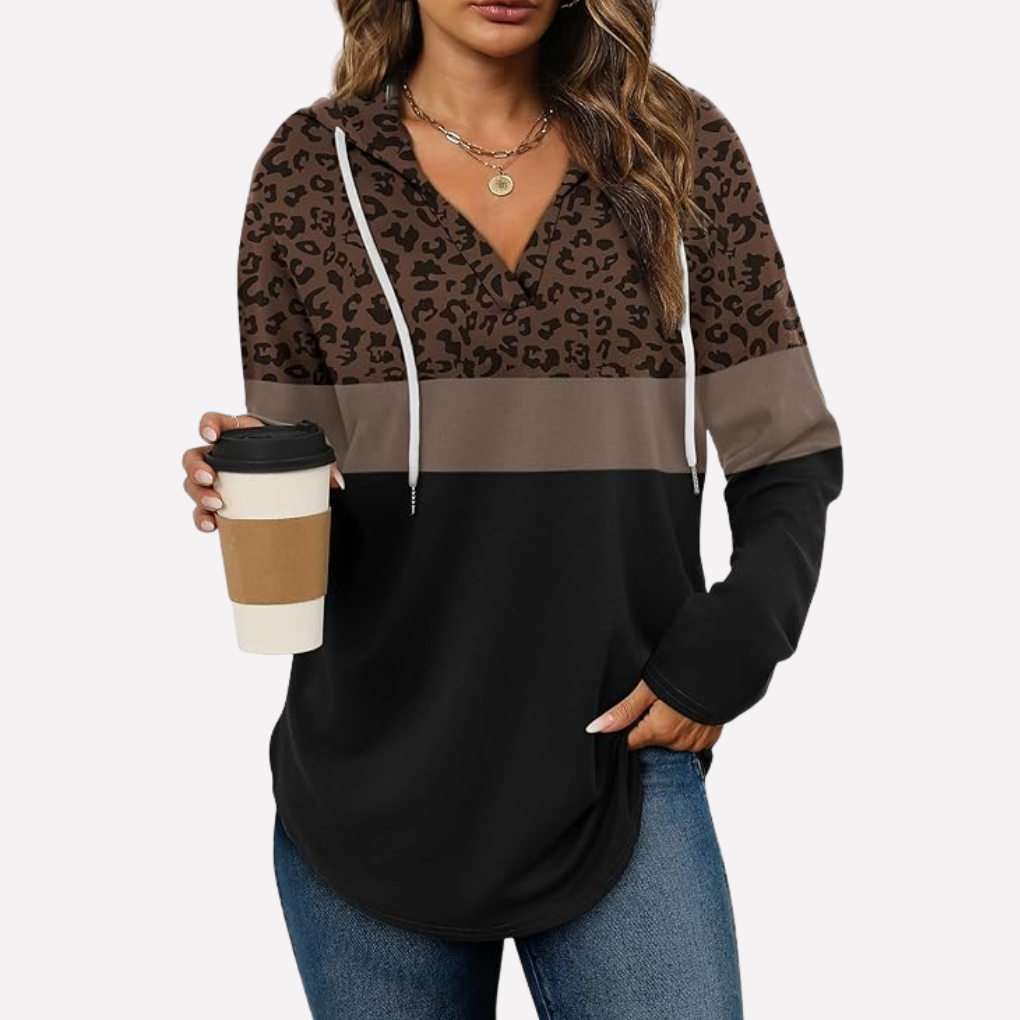 Vrouwen oversized Pullover Sweatshirt