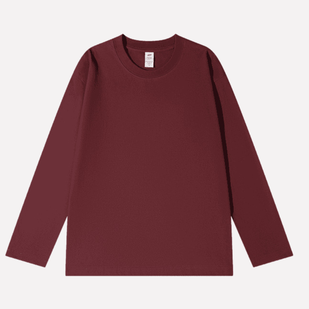Heren lange Mouwen T-Shirt