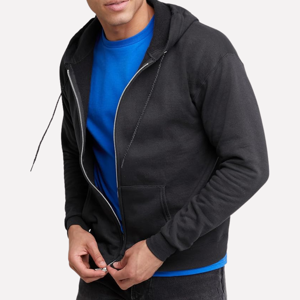 Heren Hoodie met Doorlopende Rits