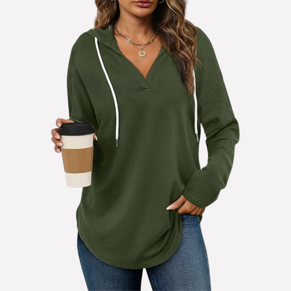 Vrouwen oversized Pullover Sweatshirt