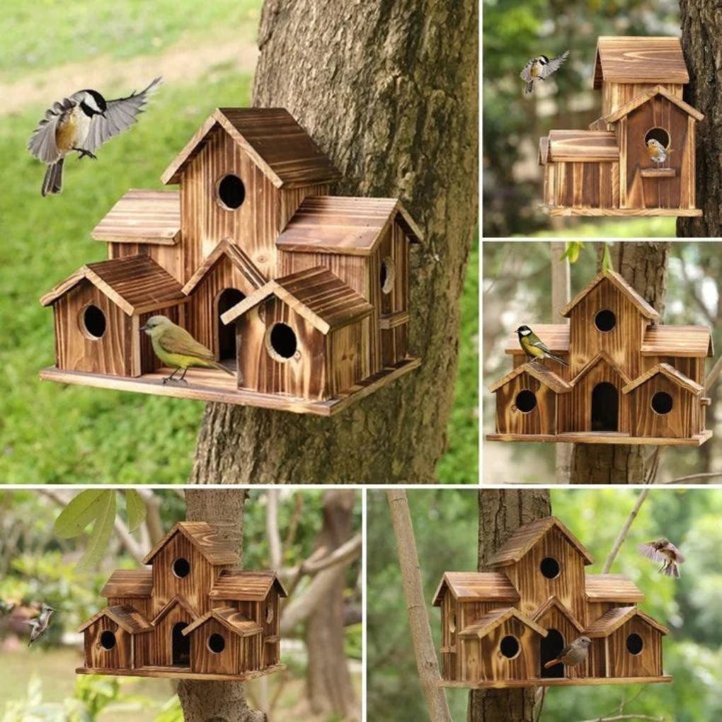6-Gaten Vogelhuisje