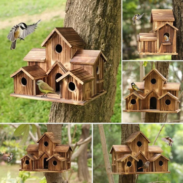 6-Gaten Vogelhuisje