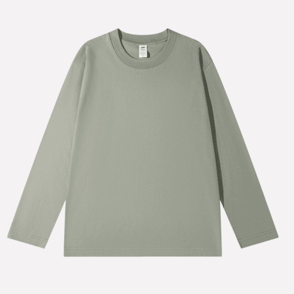 Heren lange Mouwen T-Shirt