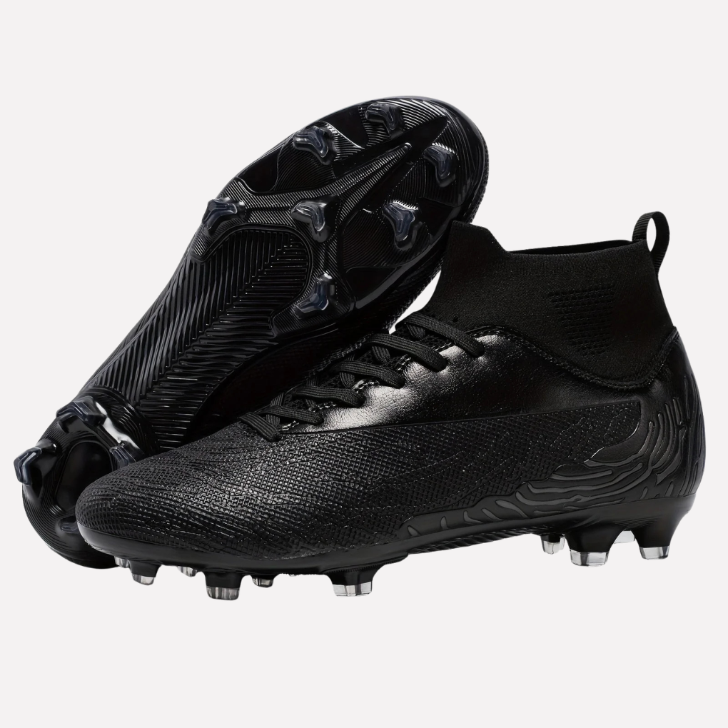 Voetbalschoenen voor mannen met grip & hoge enkelontwerp