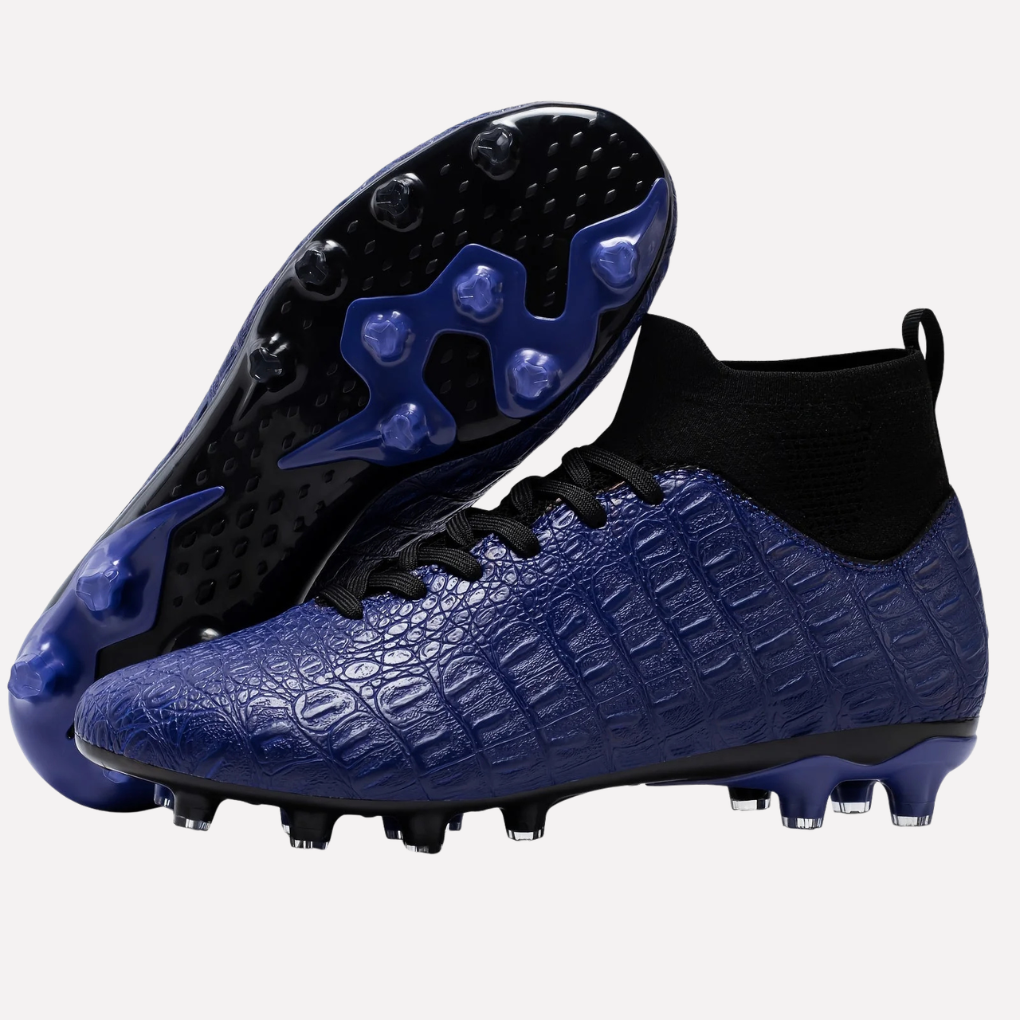 Voetbalschoenen voor mannen met grip & hoge enkelontwerp
