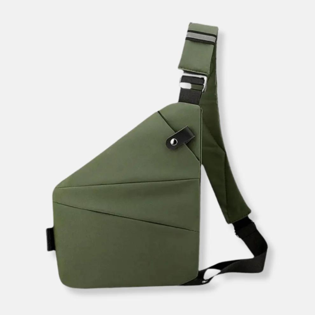 Minimalistische antidiefstal crossbodytas