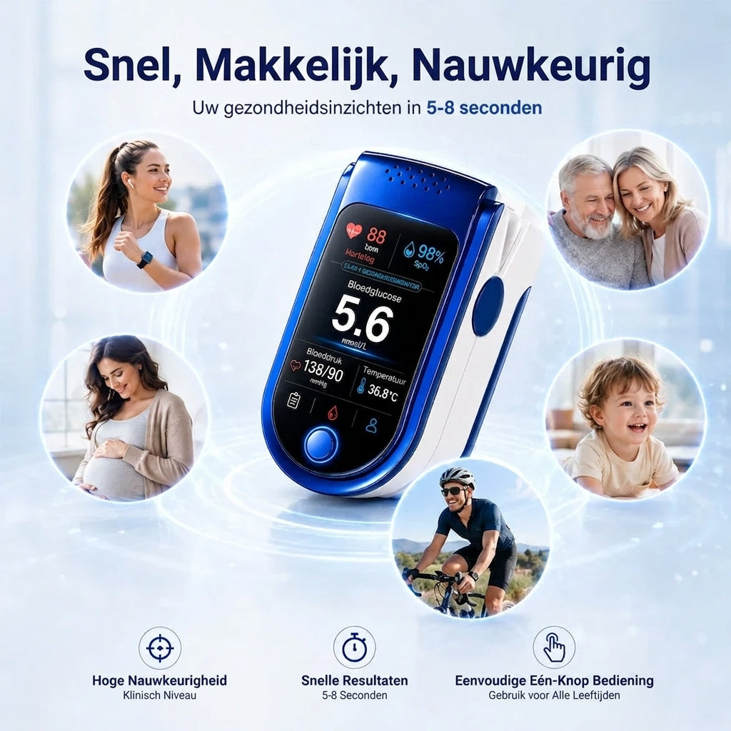Moeiteloos comfort bij elke dagelijkse gezondheidscontrole
