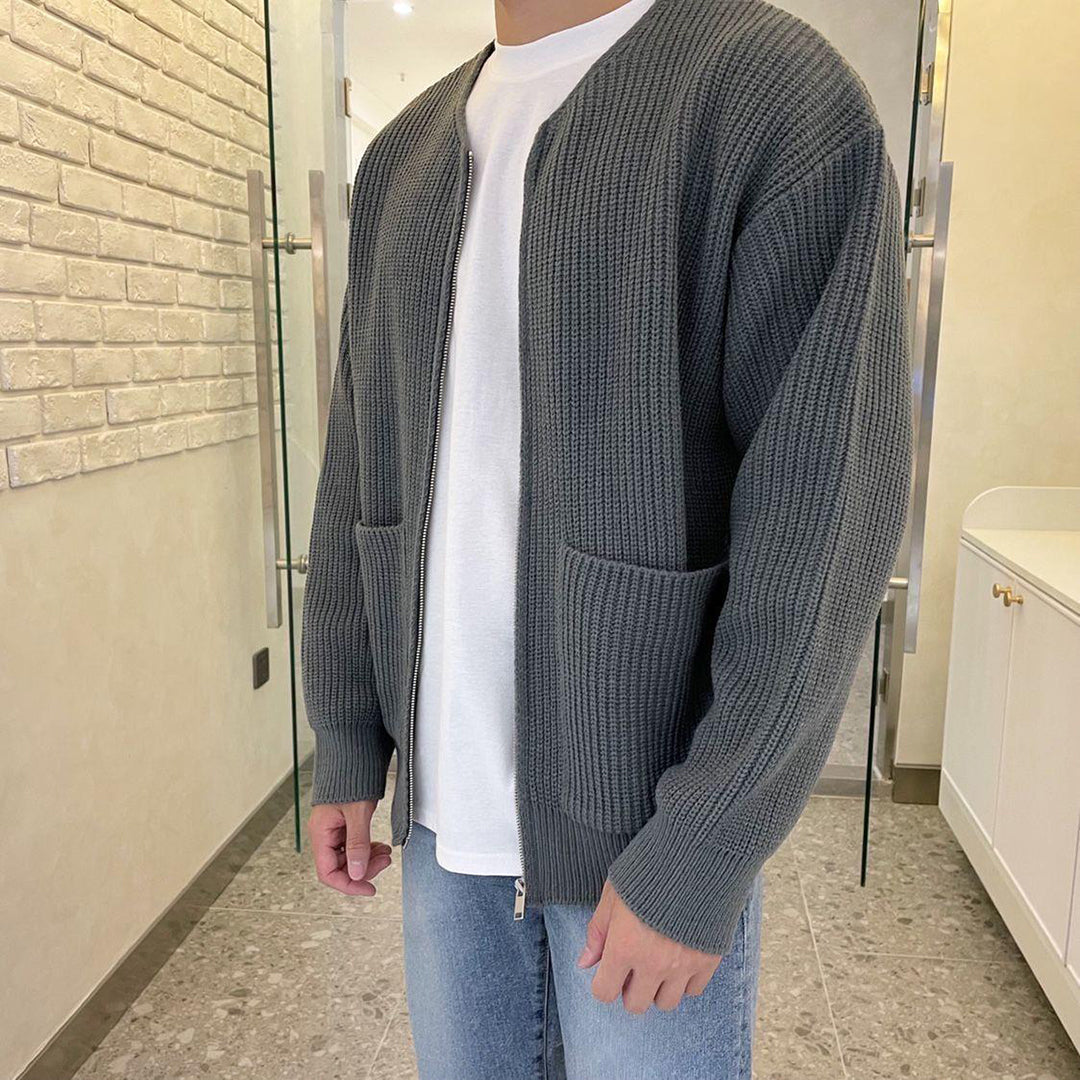 Gebreid vest voor heren