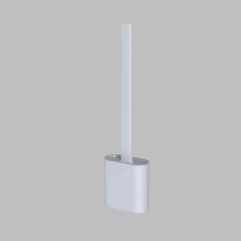 Flexibele afneembare siliconen toiletborstel
