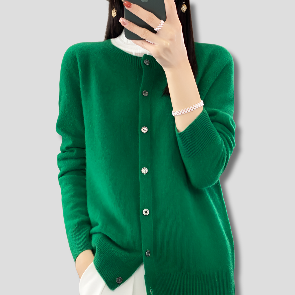 Dames O-hals vest
