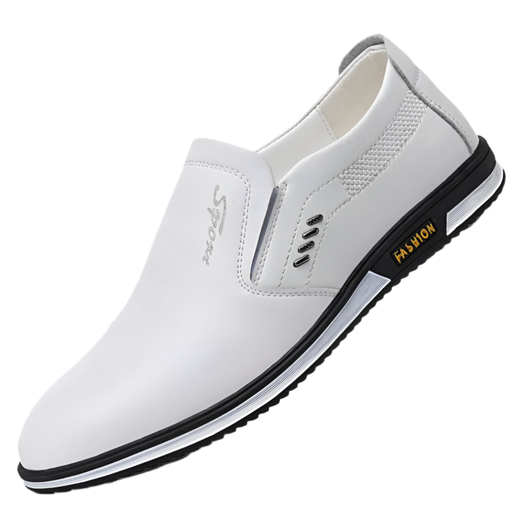 Elegante leren herenschoenen in verschillende kleuren