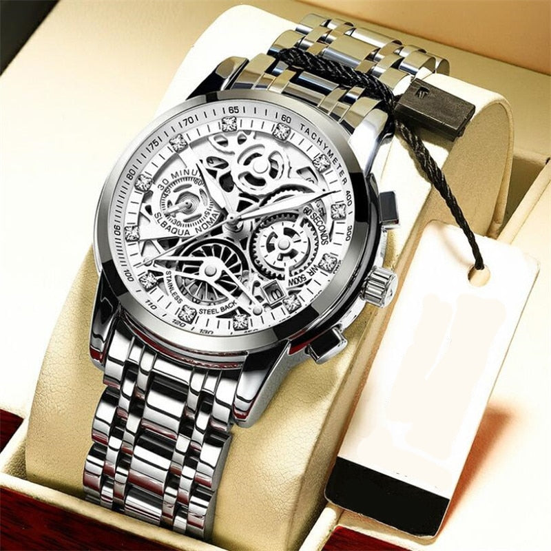 Heren Skeleton Horloge – Eclipse