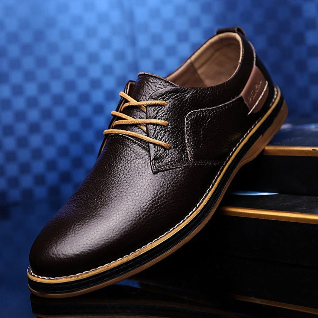 Hoogwaardige leren Oxford-schoenen voor heren