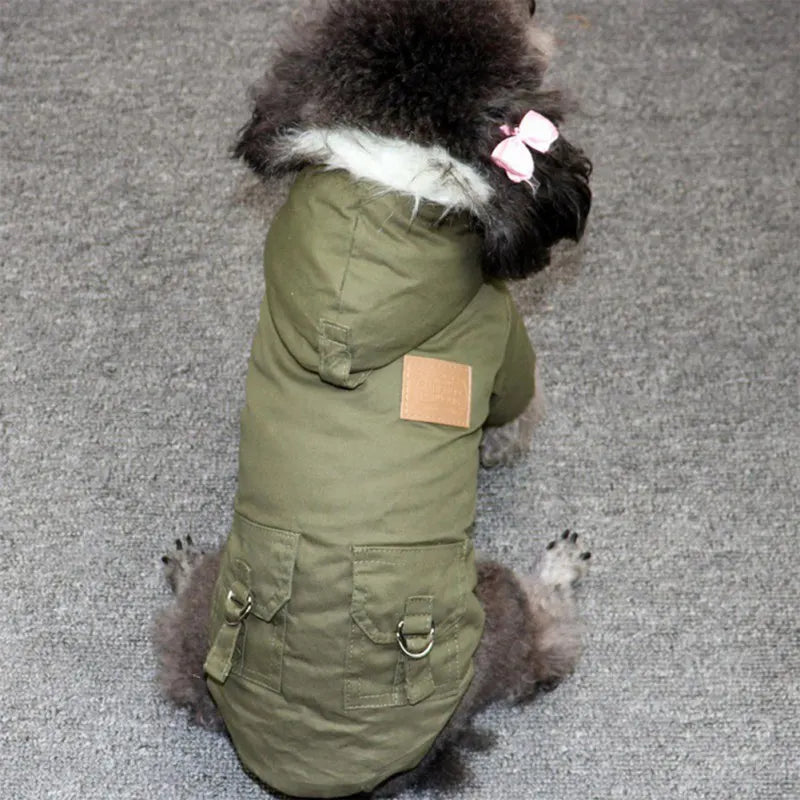 PureFur Donsjas voor Honden | Dikke en Warme Fleece voor Honden in de Winter