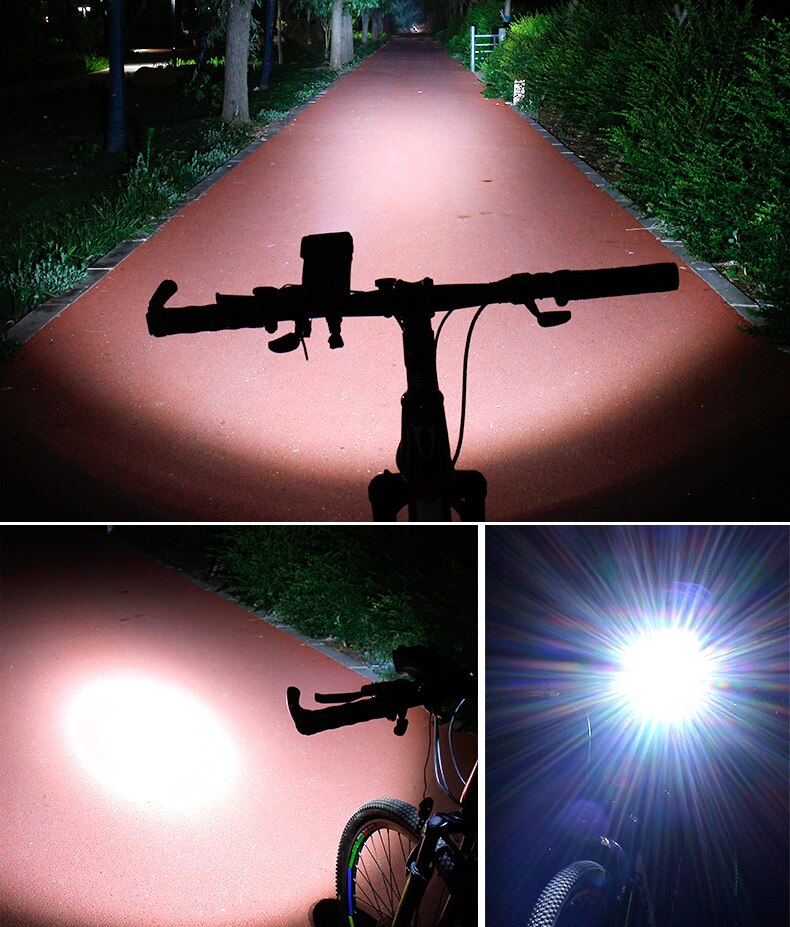 LightPro fietslamp - 4 in 1 Telefoonhouder, powerbank, Claxon & Verlichting