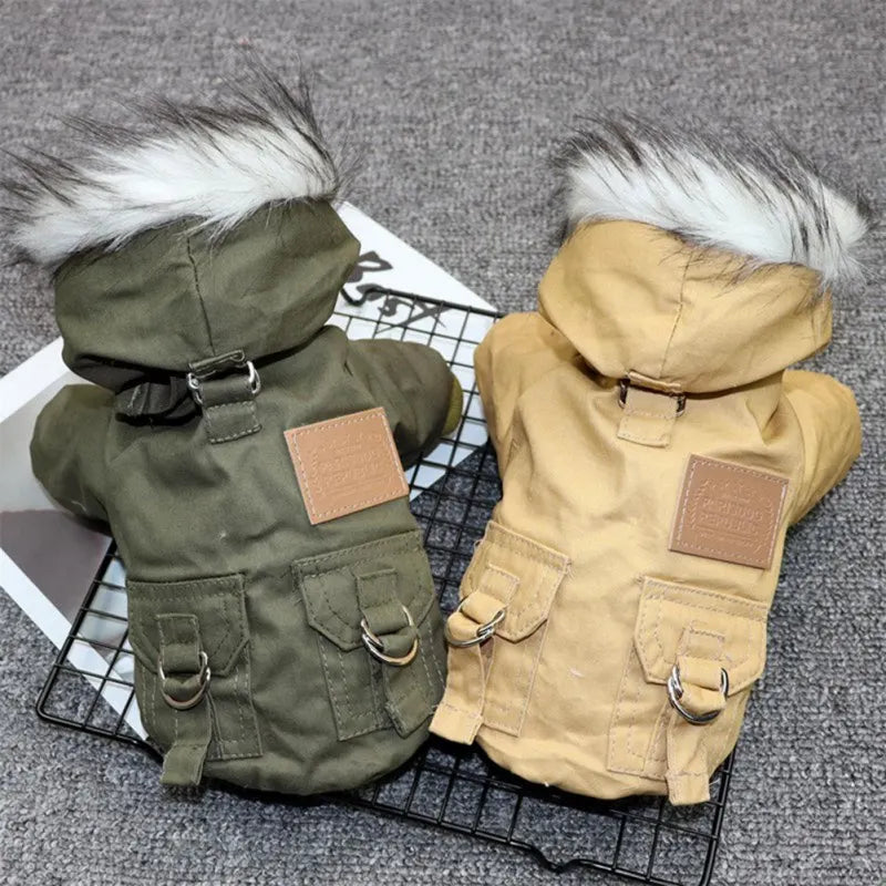 PureFur Donsjas voor Honden | Dikke en Warme Fleece voor Honden in de Winter
