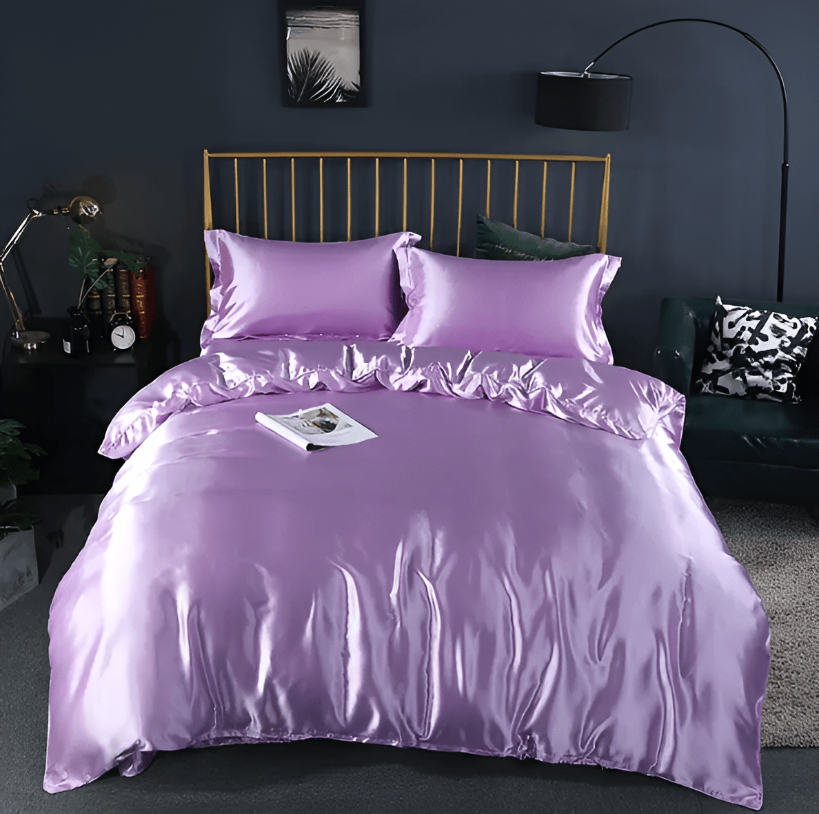 Beddengoedset van moerbeizijde