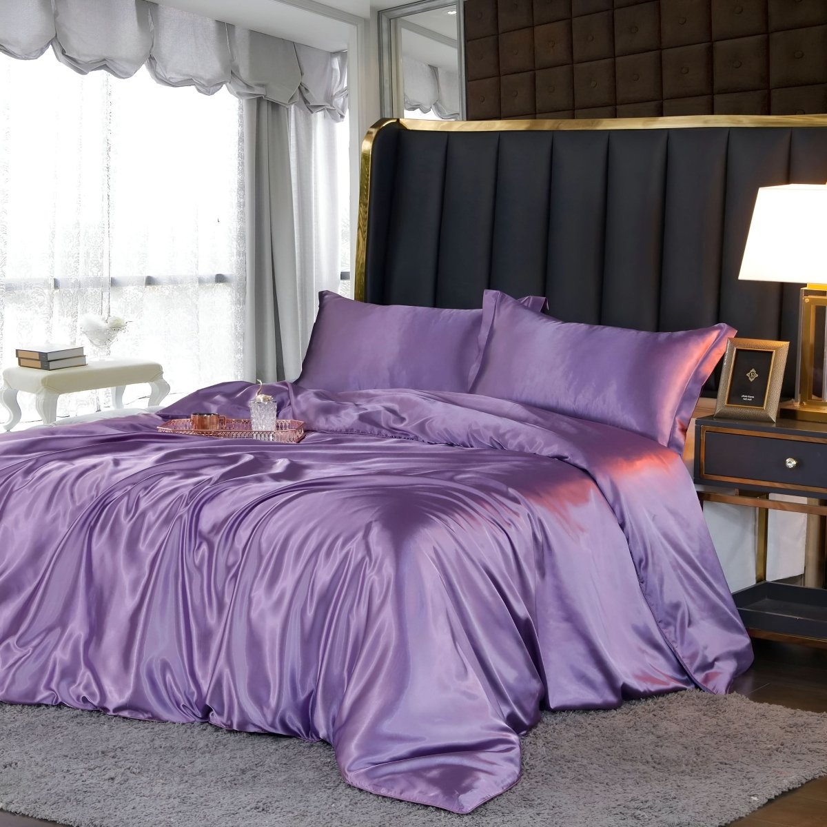 Beddengoedset van moerbeizijde