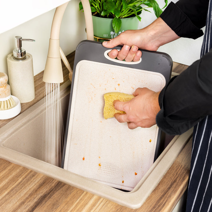 CleanSlice RVS Snijplank - Bacteriebestendig en Plasticvrij