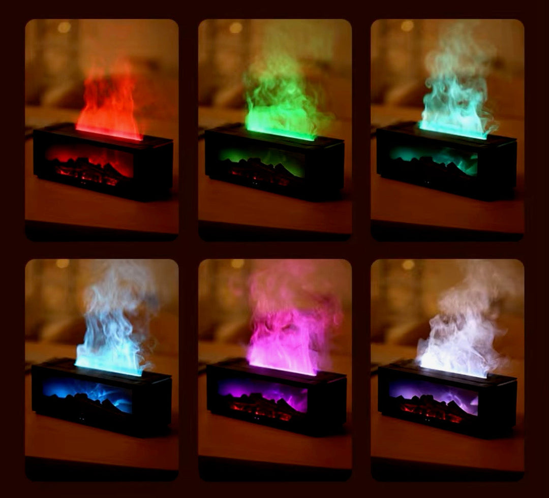 SootheSphere Open Haard Diffuser - Warmte en Rust in Huis