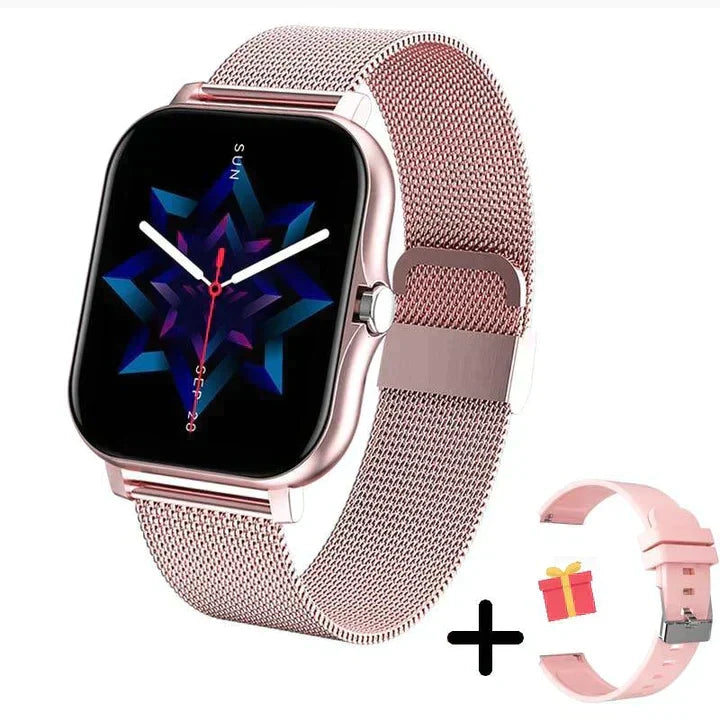 Smartwatch met fitnesstracking, bluetooth-bellen en gezondheidsmonitoring