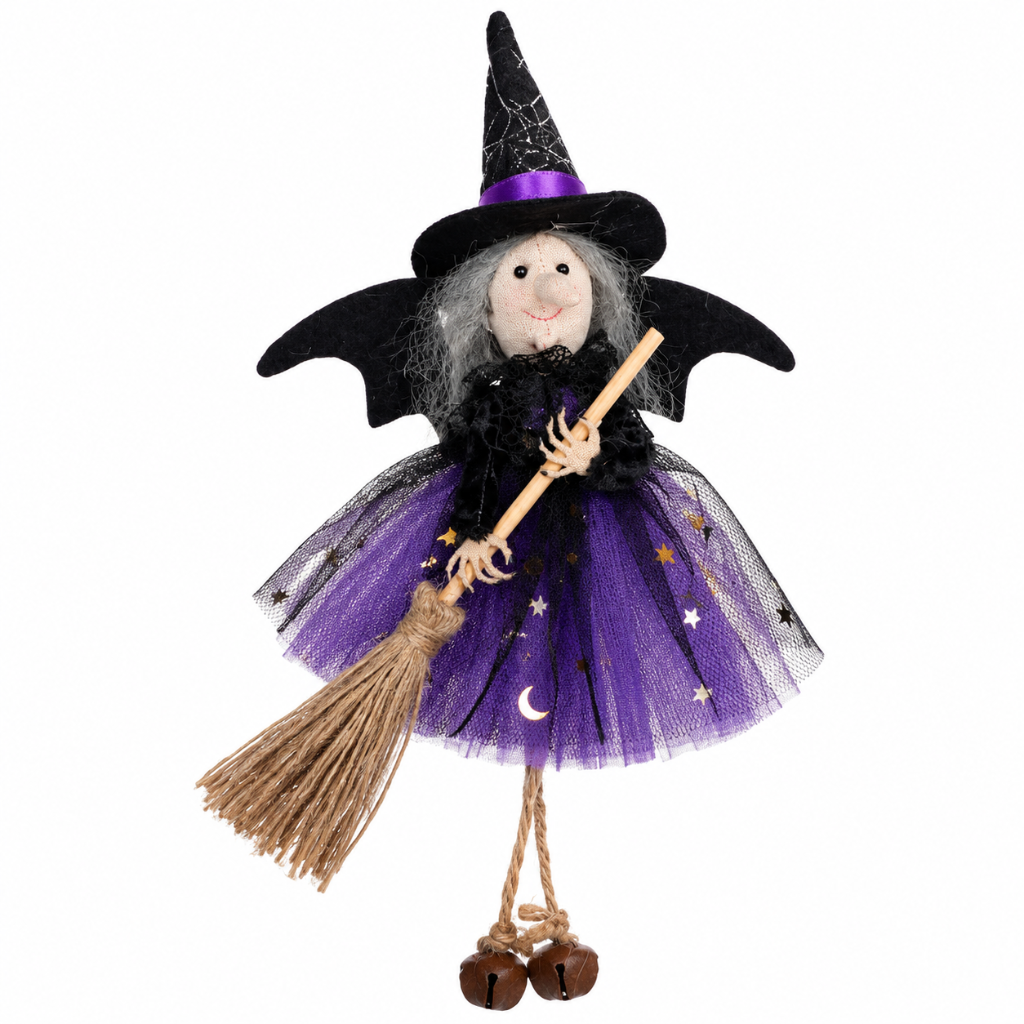 Halloween Heksenbezem Hangende Decoratie