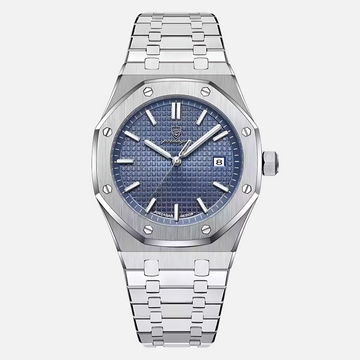 Elegant herenhorloge van roestvrij staal