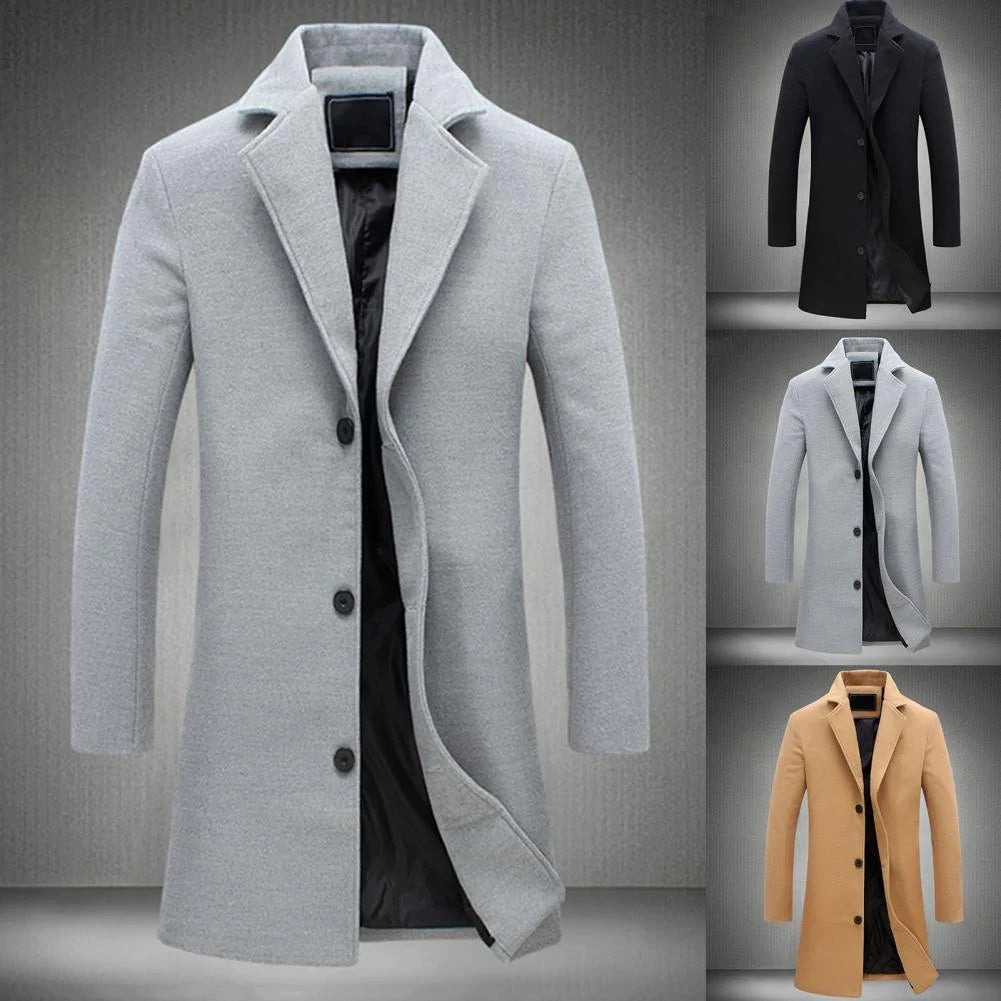 Premium Winterjas Lang Voor Heren - Daniel's