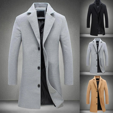 Premium Winterjas Lang Voor Heren - Daniel's