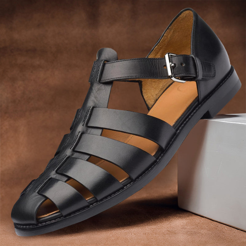 Premium Leren Sandalen voor Comfort en Stijl