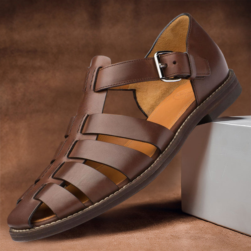 Premium Leren Sandalen voor Comfort en Stijl