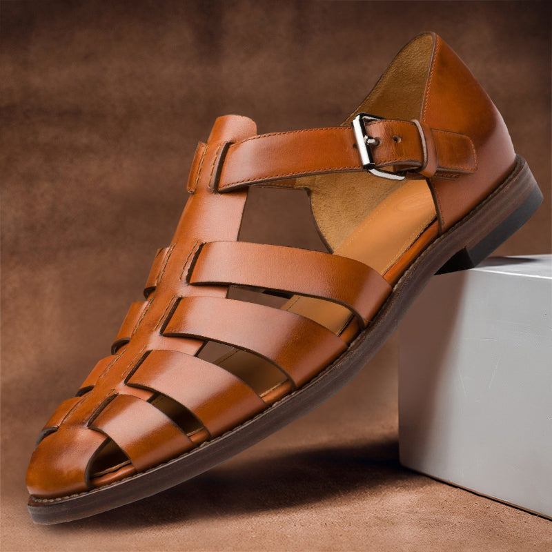 Premium Leren Sandalen voor Comfort en Stijl
