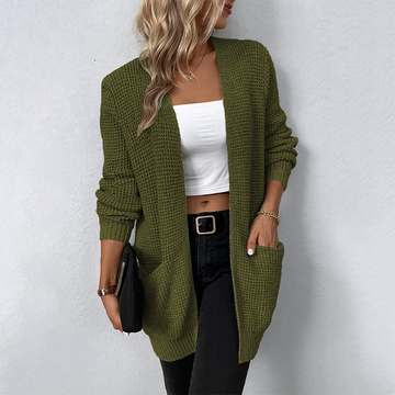 Jimena - lang fleece Vest Voor Dames