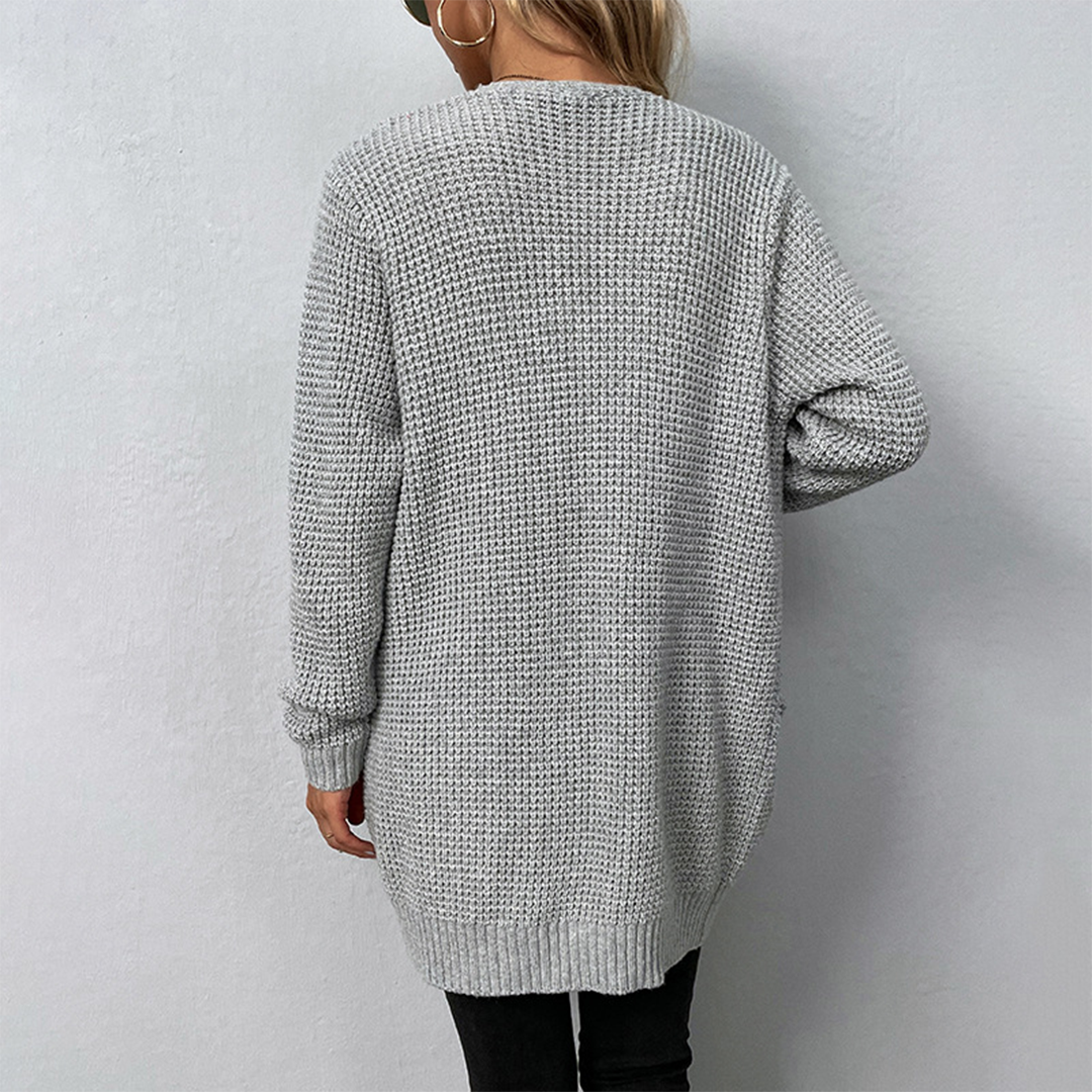 Jimena - lang fleece Vest Voor Dames