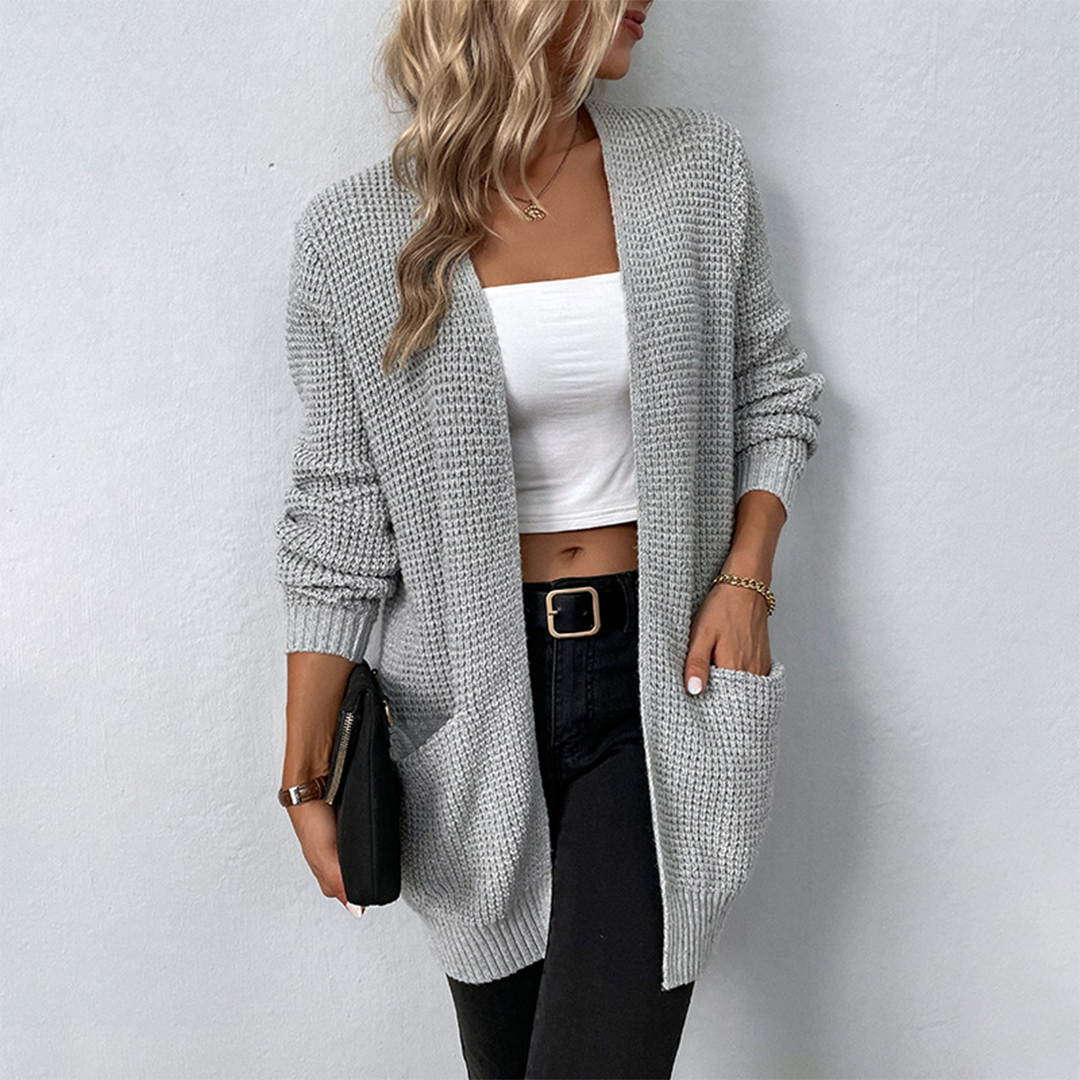 Jimena - lang fleece Vest Voor Dames
