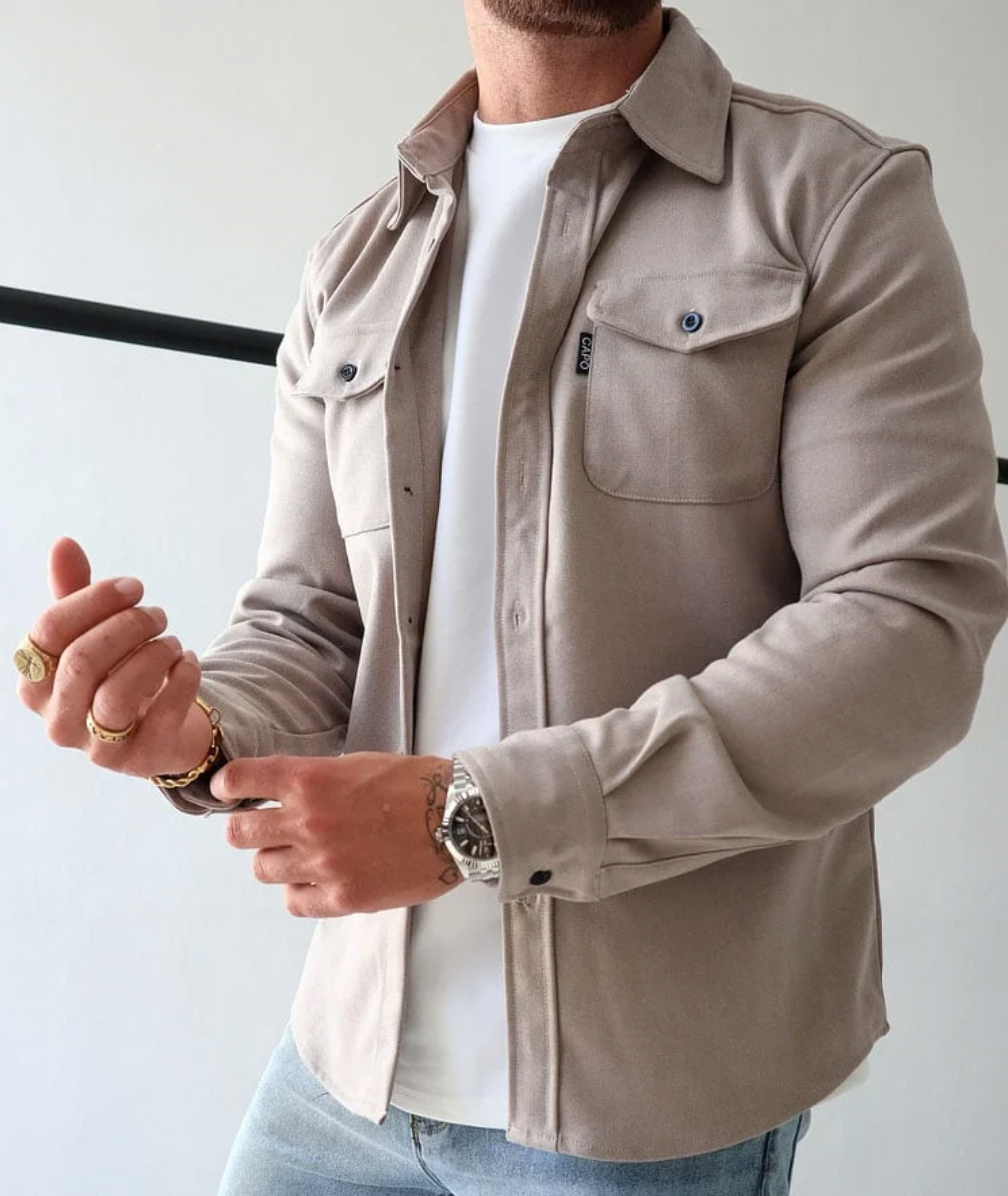 Heren Shirtjacket voor Herfst & Winter