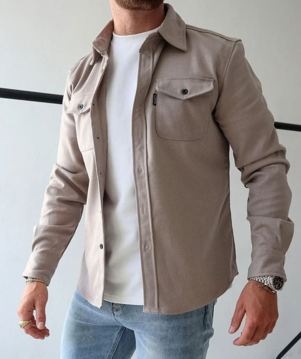 Heren Shirtjacket voor Herfst & Winter