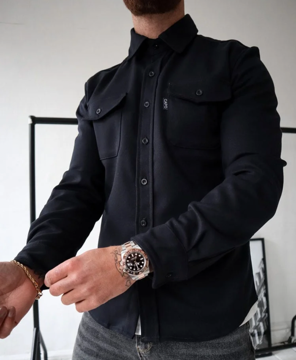 Heren Shirtjacket voor Herfst & Winter