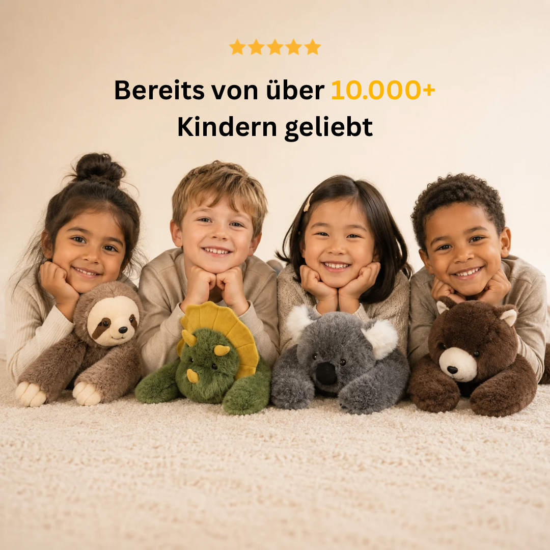 Verzwaarde luiaard-knuffel voor rustige, gezellige momenten