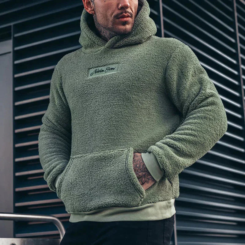 Heren fleece Hoodie Voor De Winter - Laurent