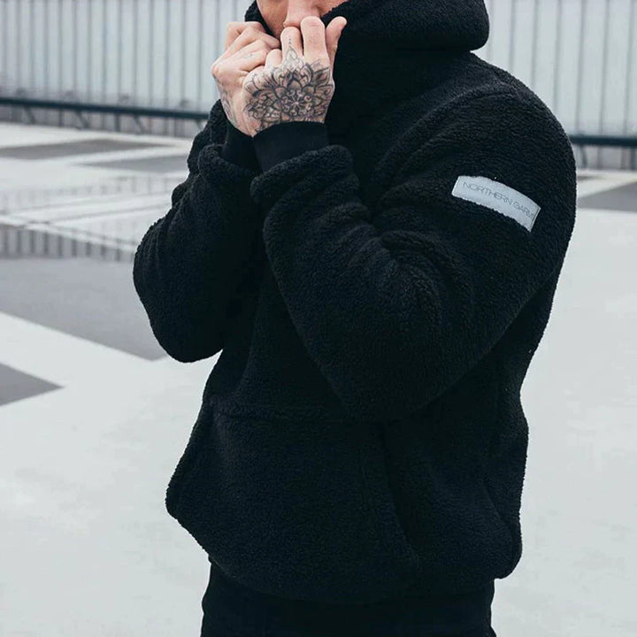 Heren fleece Hoodie Voor De Winter - Laurent
