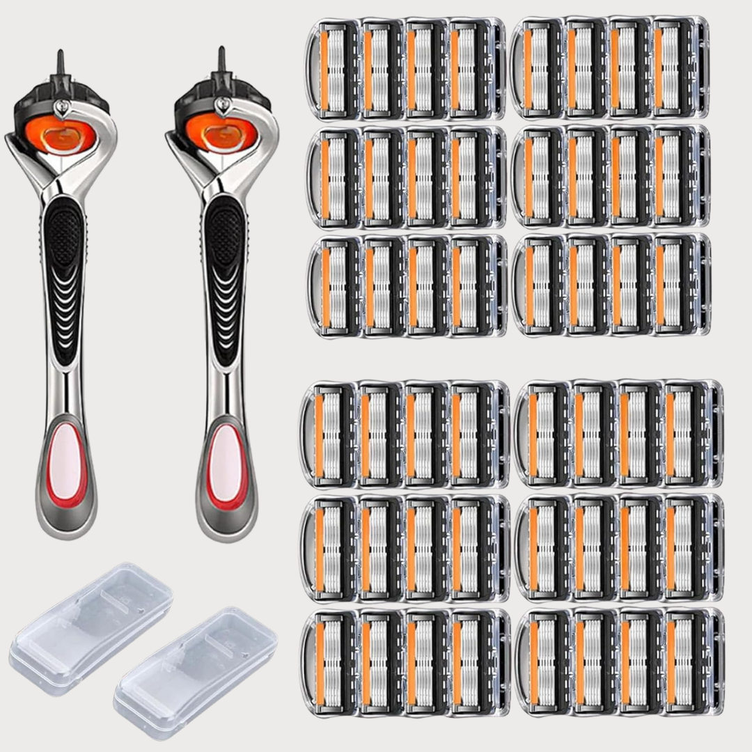 Meerlaagse scheermesjesset voor zacht glijden, precieze contouren en een grondige scheerbeurt - 24 or 48 Count