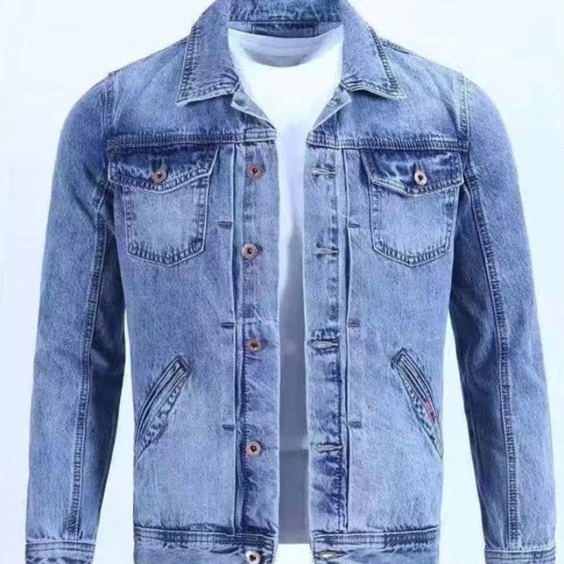 Hoymans UrbanDenim – Stijlvolle Heren Denim Jas
