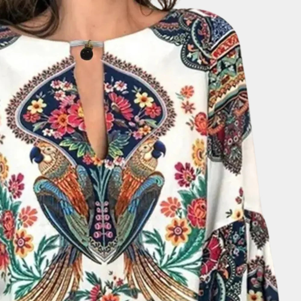 Liora – Comfortabele en Luchtige Damesblouse