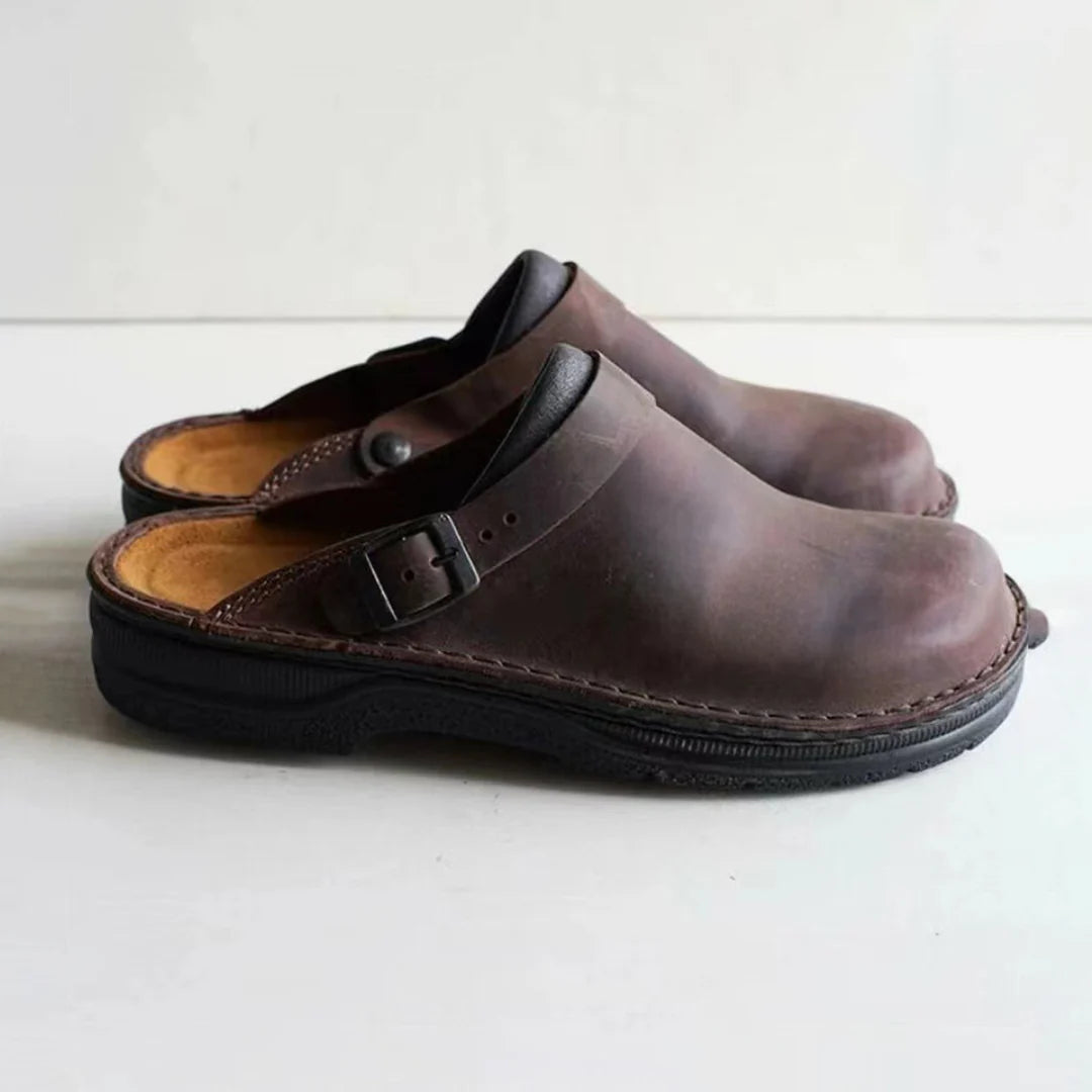 Leren Pantoffels Heren