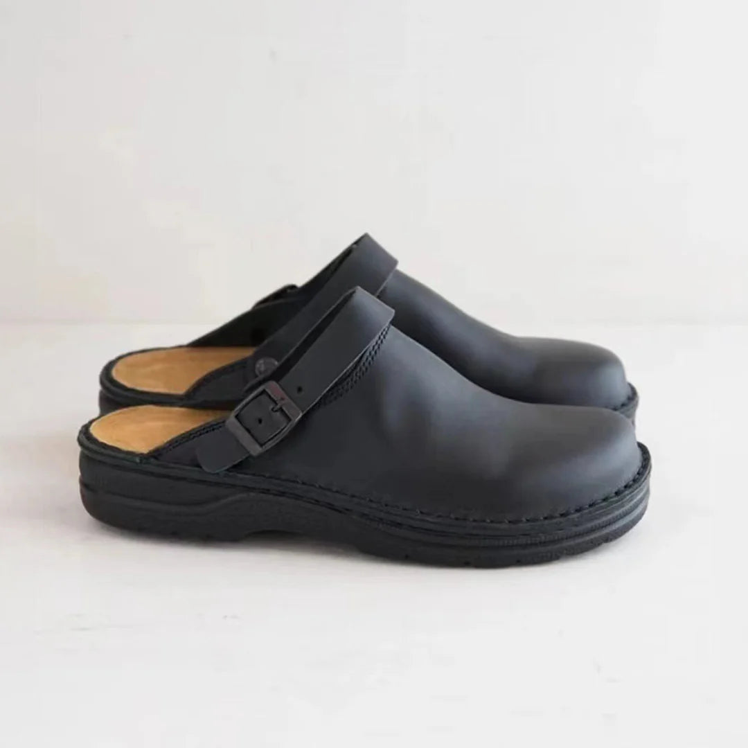 Leren Pantoffels Heren