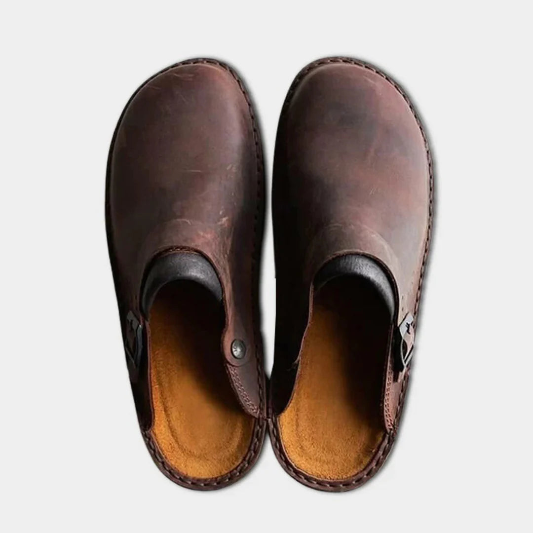 Leren Pantoffels Heren