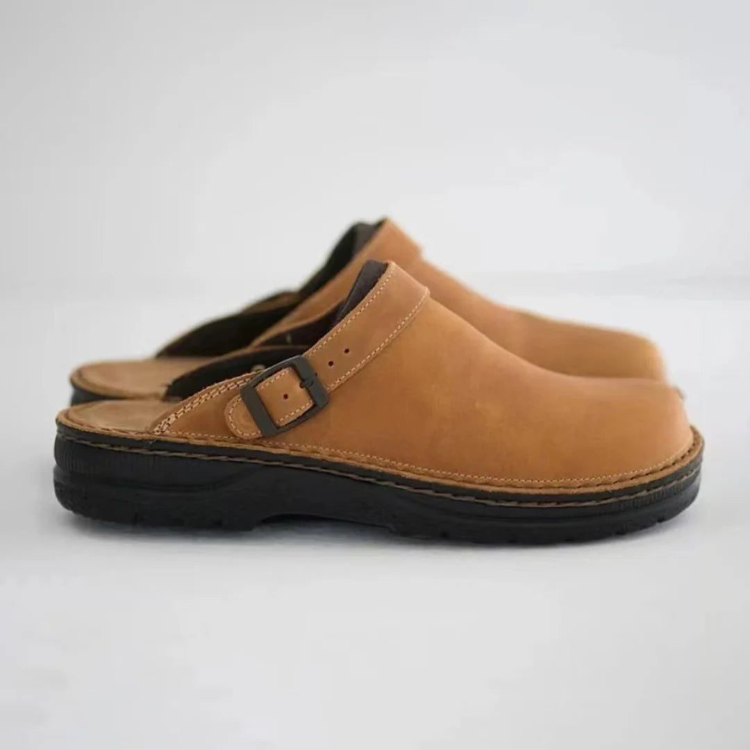 Leren Pantoffels Heren
