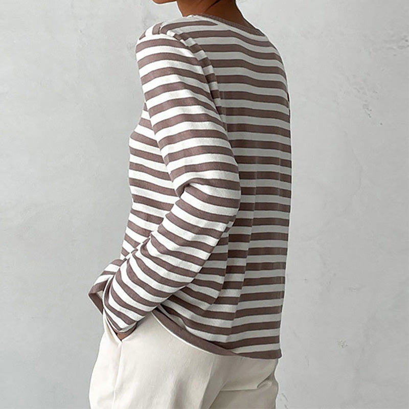 Gestreepte Sweatshirt Dames