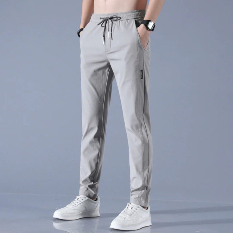 Samuel – Ice Silk Slim Fit Broek voor Heren
